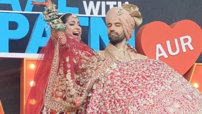 avika gaur vomiting in front of paparazzi with husband Milind netizens reacting calls it drama