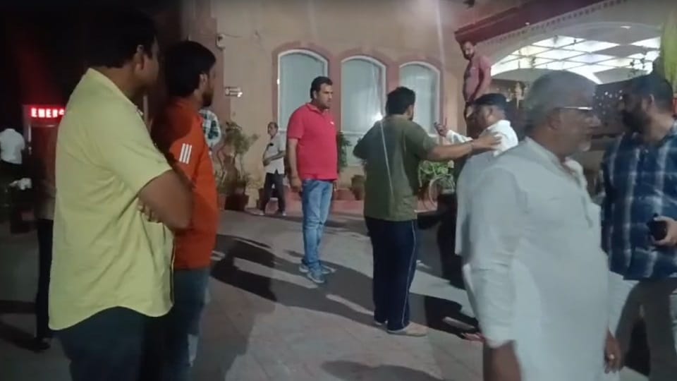 Miscreants shot three bullets to a young man