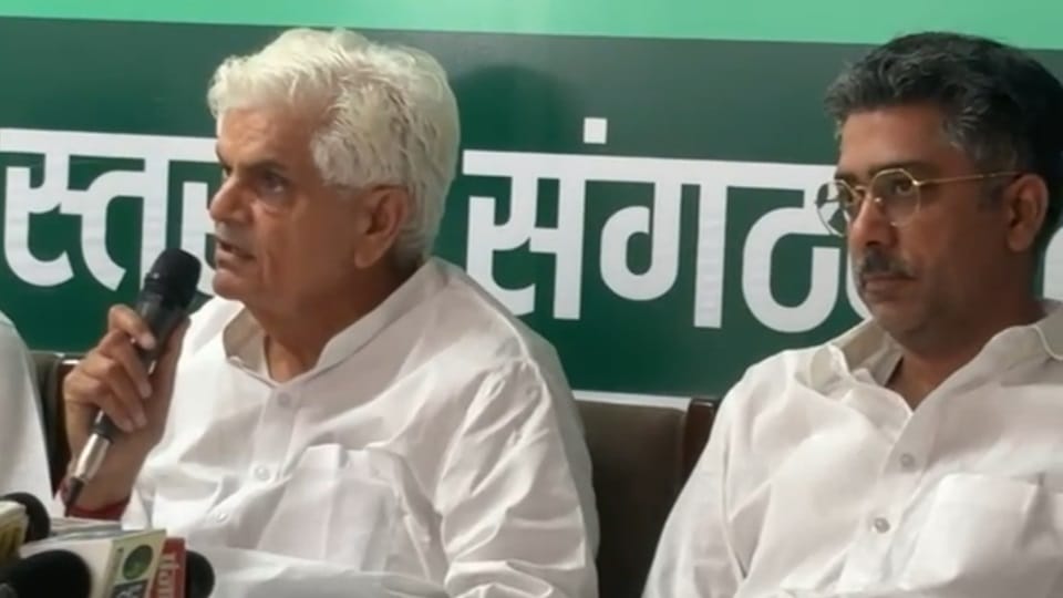 INLD Press conference rampal majra haryana congress  new president