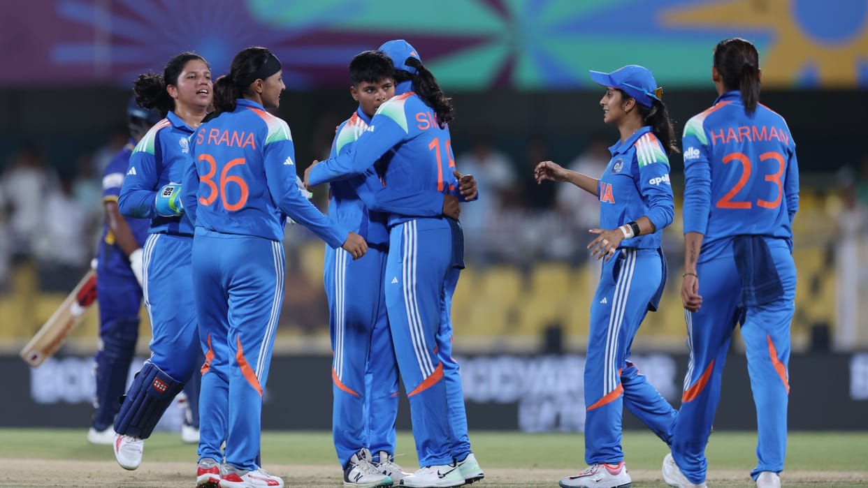 IND W vs SL W ODI Highlights: World Cup 2025 India Women vs Sri Lanka Women Today Match Scorecard Updates