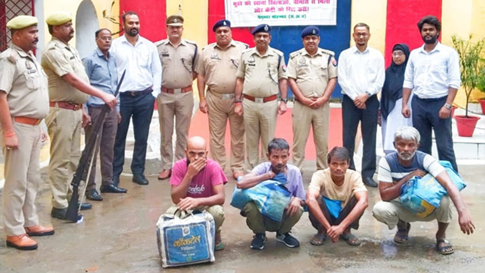 Kanpur: Four prisoners serving fines were released from the district jail