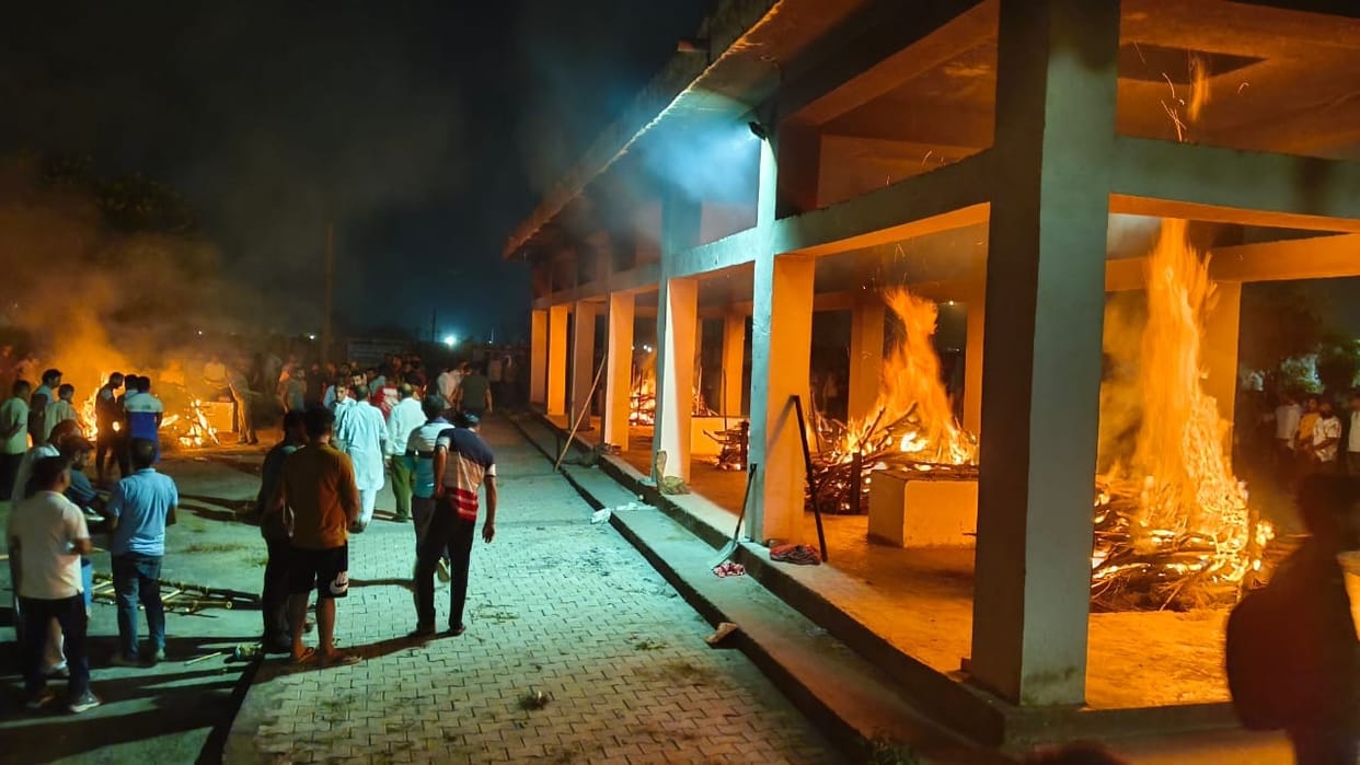 There was outcry after seeing six bodies together.