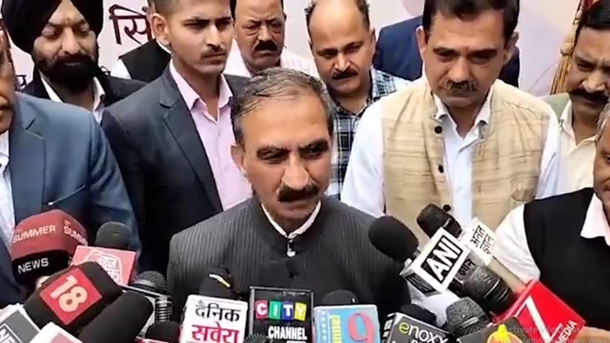 Himachal News CM Sukhu said the government has no role in the KCC Bank OTS case, the ED is investigating