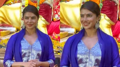 Priyanka Chopra And Twinkle Khanna Reached Kajol Rani Mukerji Durga Puja Pandal
