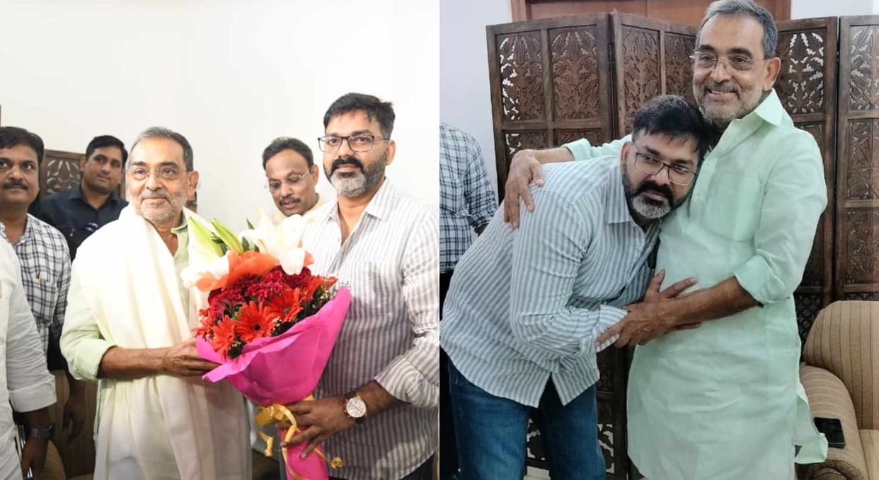 Bihar Election 2025 Actor Pawan Singh Meets Upendra Kushwaha, Sparks NDA Entry Buzz news in Hindi