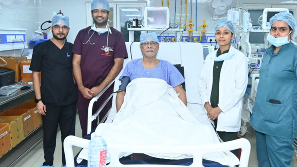 Kanpur: For the first time a leadless pacemaker weighing two grams, has been implanted in Cardiology