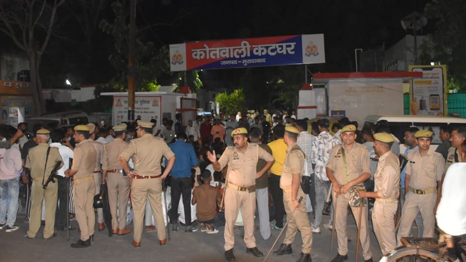 moradabad murder Save Shobhit Akku put a gun at him Gautam called his cousin and informed him