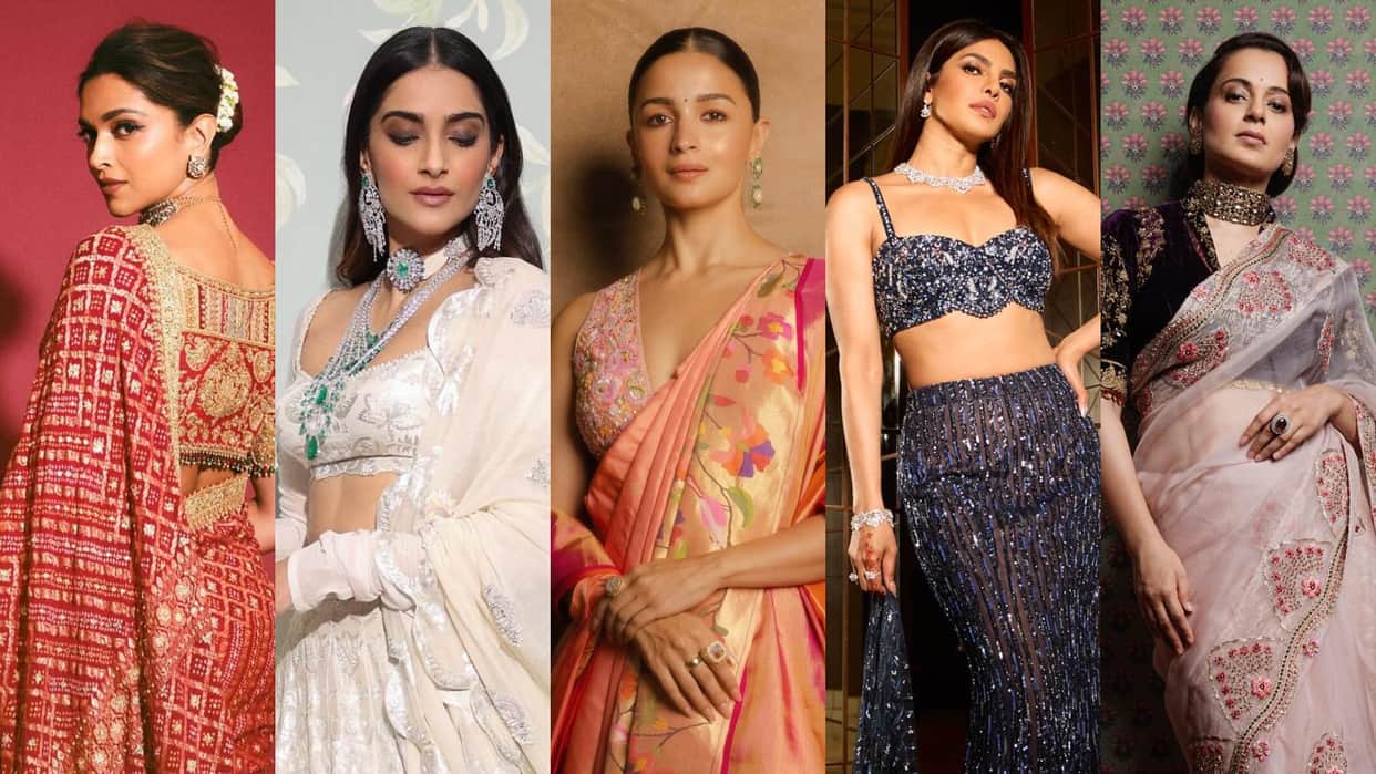 traditional look ideas inspired by Bollywood actress ethnic style tips