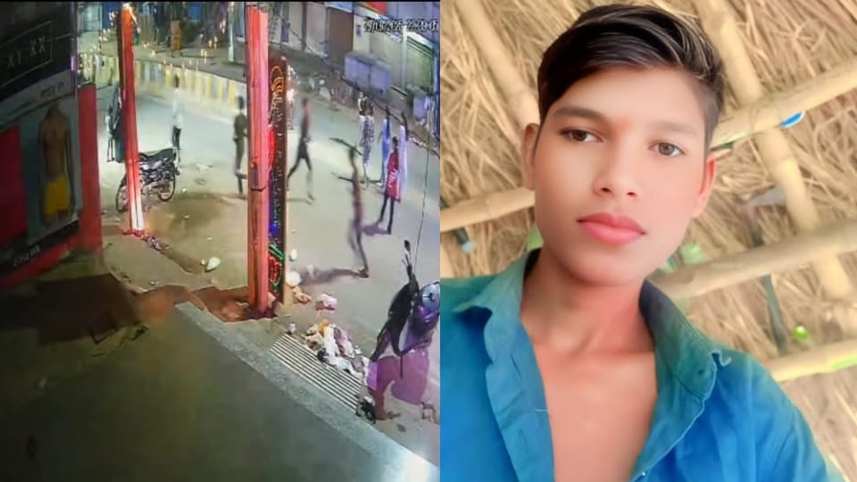 A teenager was beaten to death in Gorakhpur after a motorbike collision