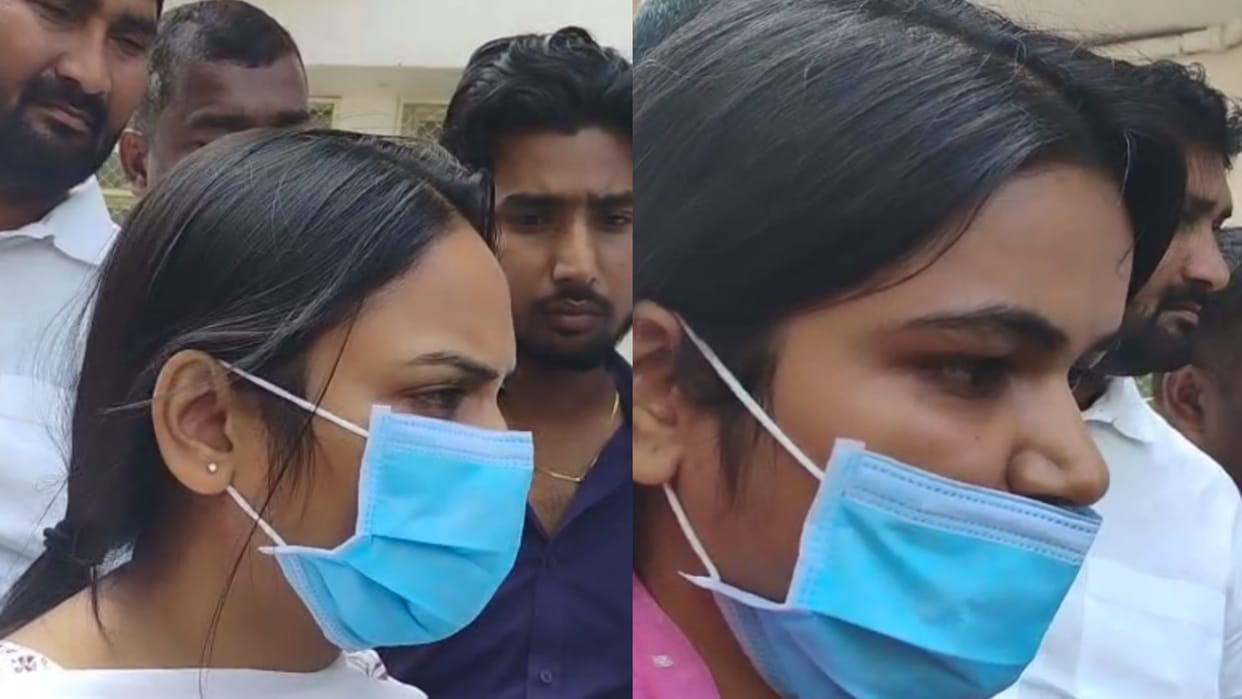 Gayatri Prajapati received 18 stitches on her head... her daughters told the story of her time inside the jail