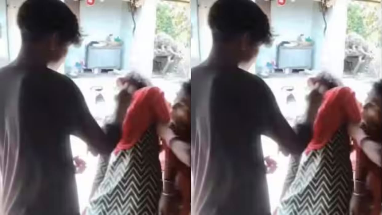 As soon as the boyfriend filled the demand of his girlfriend the girl fainted Video goes Viral on Internet