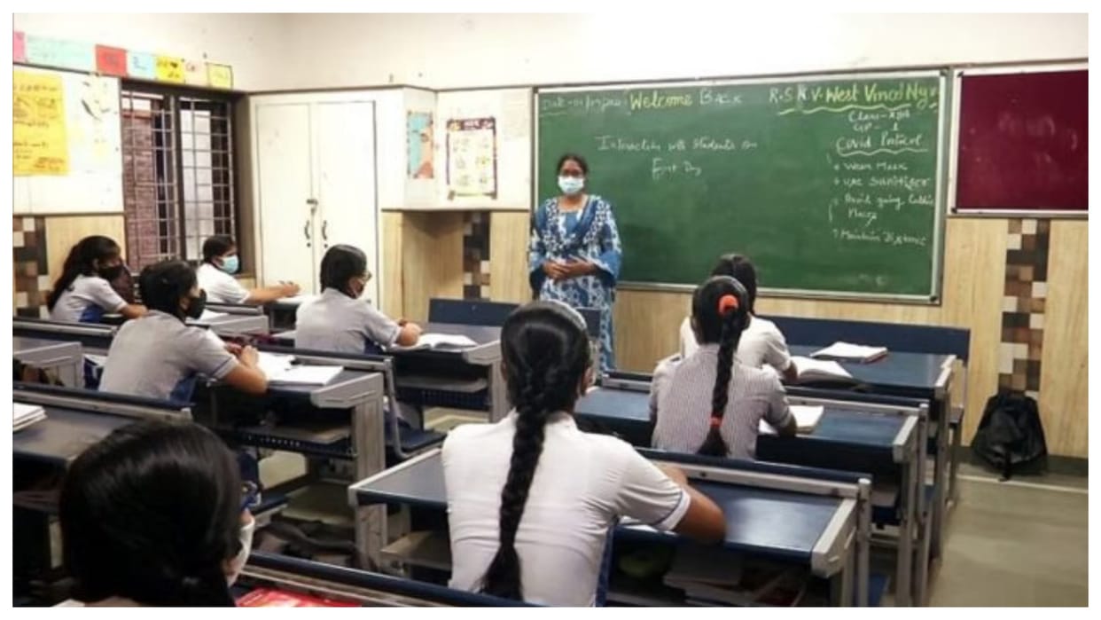maharashtra kalyan Civic body send notice to school for ban on religious cultural symbols