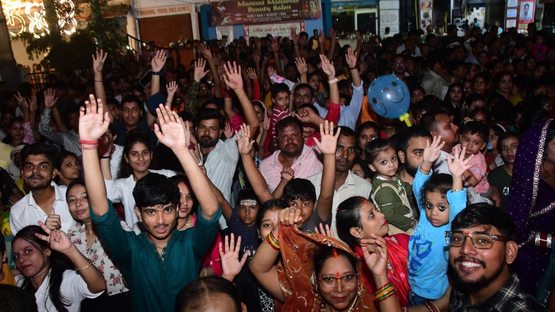 Durga Puja in pictures Some with AI themes others with Dhunuchi dances devotees flock to Kashi 512 pandals