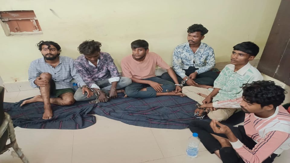 Serial robbery exposed eight arrested including a minor stolen goods recovered in Korba