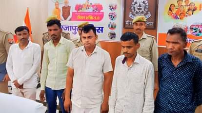 पुुलिस ने चर्च से पांच आरोपियों को किया गिरफ्तार।