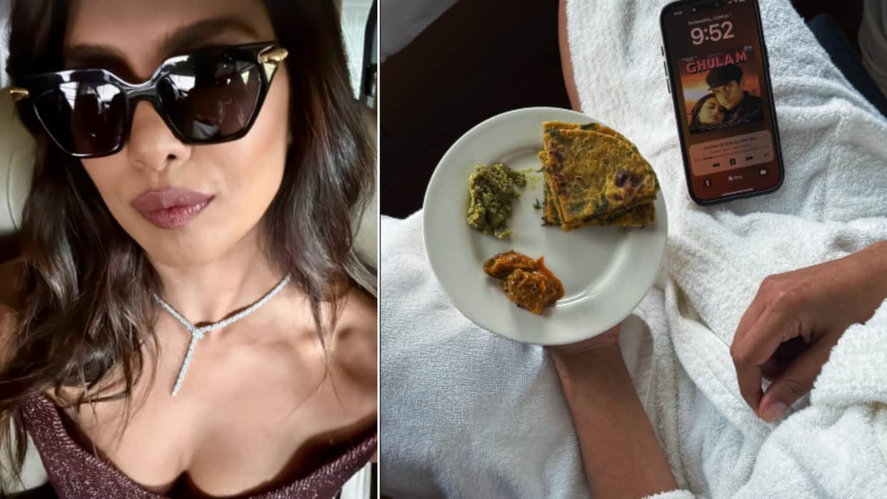 priyanka chopra morning breakfast with aamir khan rani mukerji song