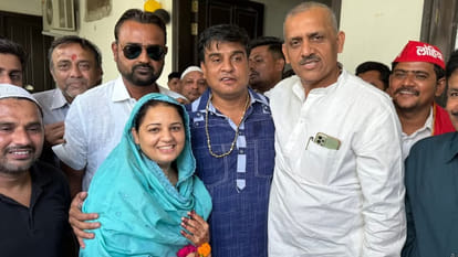 Irfan Solanki After three years he got to eat food cooked by his wife and met party MLAs and supporters