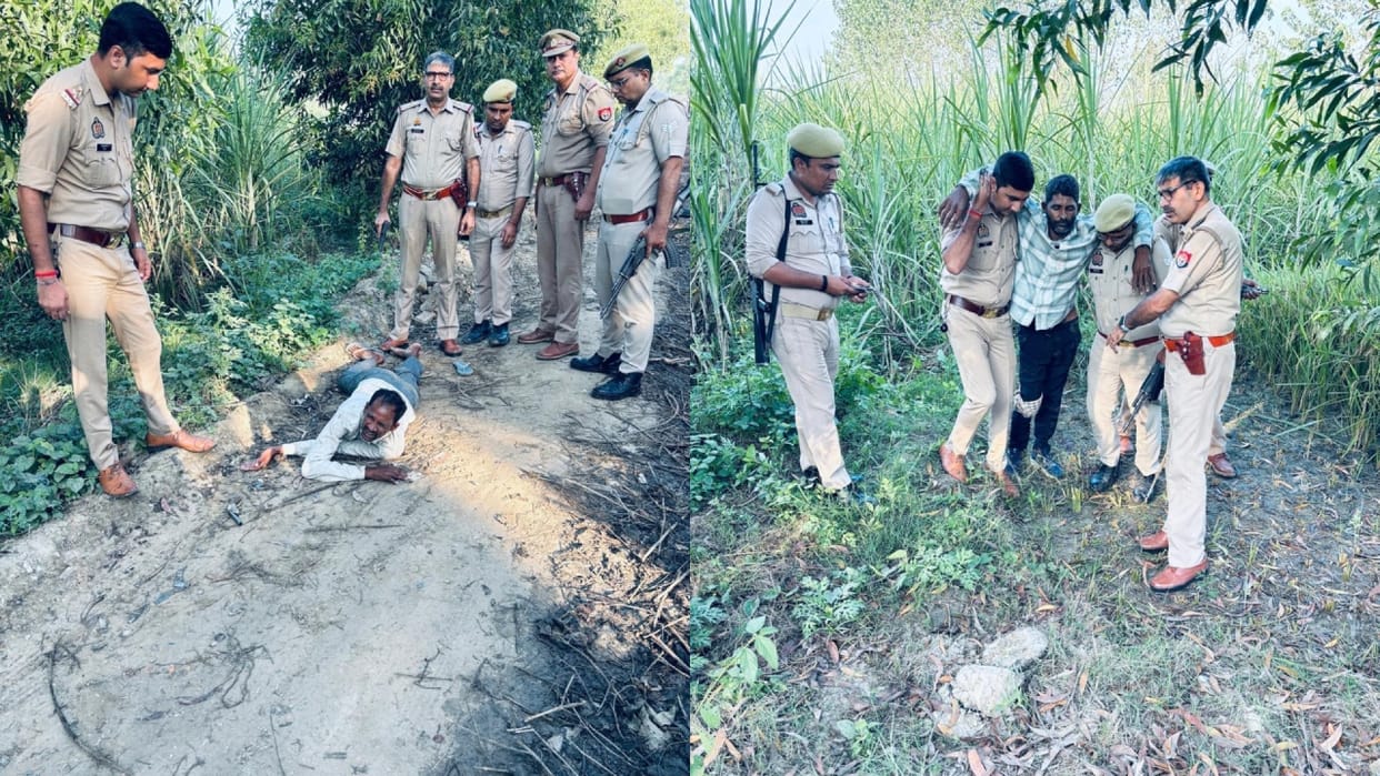 Two more accused arrested in encounter injured by bullet in Bareilly