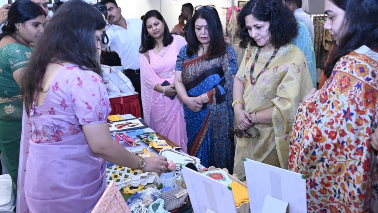 Stree Shakti-25: Sapta Shakti Army Women Welfare Association organized an entrepreneurship exhibition