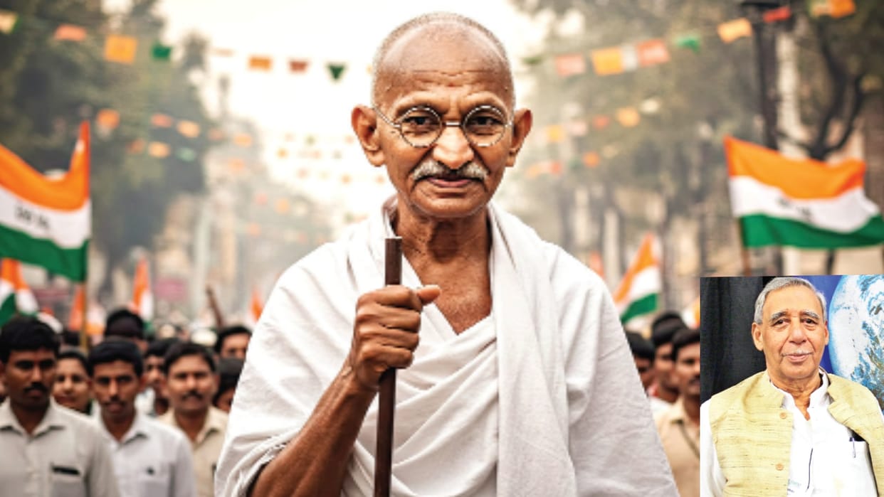 If Gandhi alive today Wars would not be between civilizations but in vested interests and dishonest politician