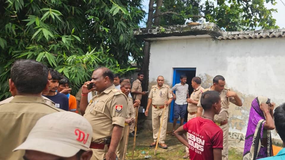 Bahraich six deaths case Murder suicide and human sacrifice Sindoor and blood-soaked rice grains found bodies