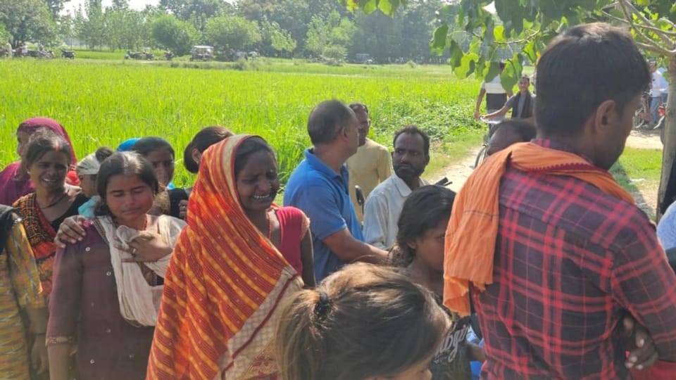 Bahraich six deaths case Murder suicide and human sacrifice Sindoor and blood-soaked rice grains found bodies