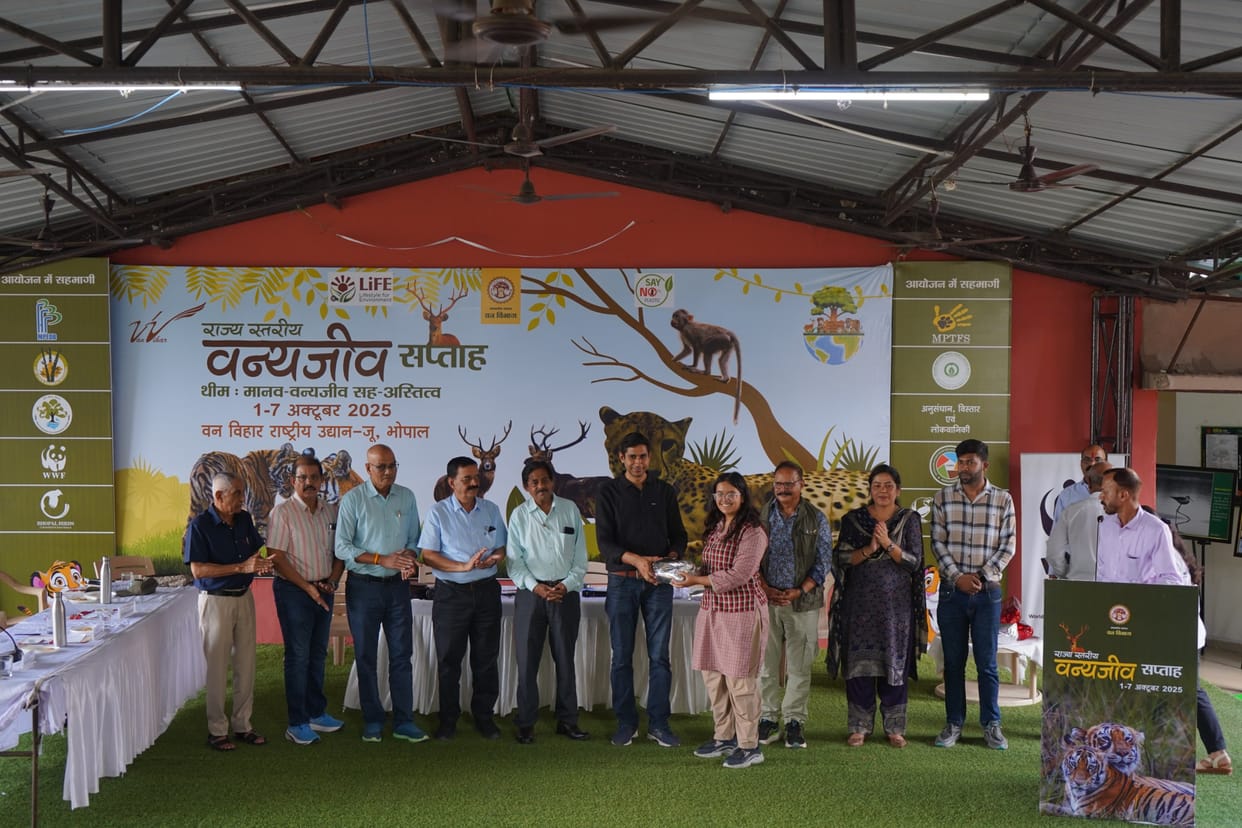 Bhopal News: Wildlife Week begins with a colourful start in Bhopal, enthusiasm seen in bird watching and creat