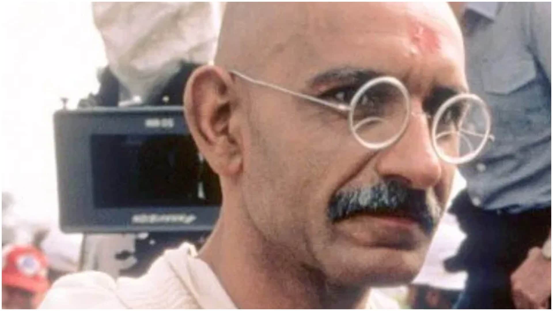 Actors who played mahatma gandhi role in films including anupam kher naseeruddin shah ben kingsley