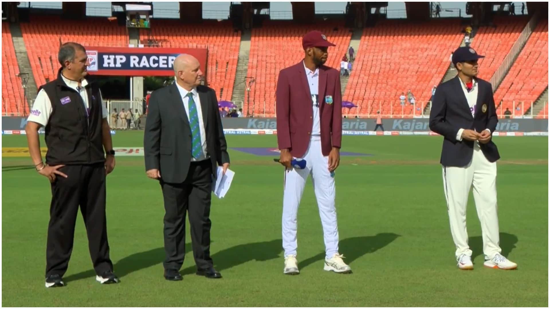 IND vs WI: Ravi Shastri Mocks Pakistan, Warm Welcome for Match Referee Andy Pycroft in Ahmedabad