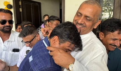 Irfan Solanki After three years he got to eat food cooked by his wife and met party MLAs and supporters