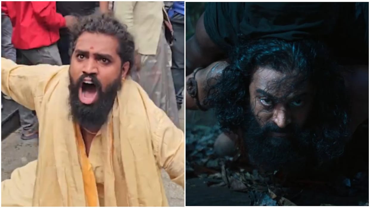Fans getting crazy after watching rishab shetty film kantara chapter 1 see viral video