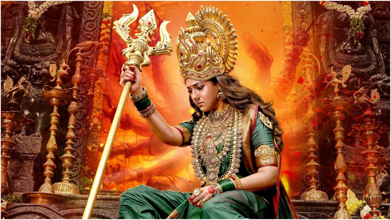 Nayanthara Upcoming Movie Mahashakthi First Look Reveals She Looking In Lord Durga Character