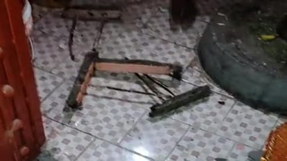 Saharanpur: Attempt to spoil the atmosphere by vandalizing Shiv Lakshmi temple, ruckus