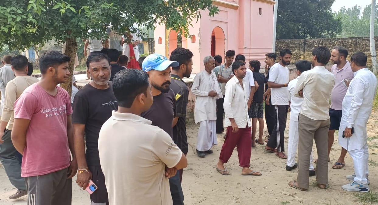 Saharanpur: Attempt to spoil the atmosphere by vandalizing Shiv Lakshmi temple, ruckus