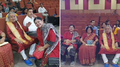 Kashi music has fallen silent Artists from Banaras Gharana paid tribute to Pandit Chhannulal Mishra