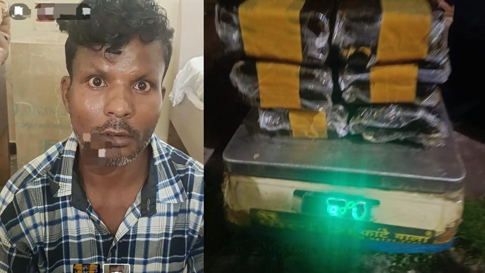 Nepal to Agra Drug Trafficking Busted: Nepali Smuggler Arrested with 7.9 Kg Charas