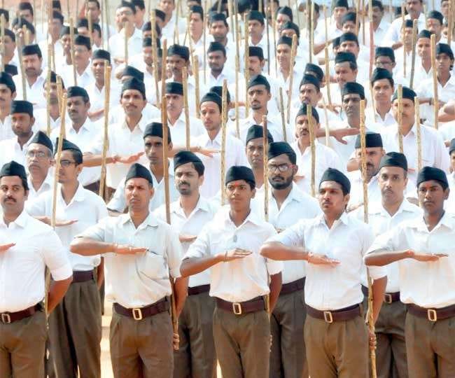 Indore: Preparations for the biggest RSS march in Indore, more than 1.5 lakh people will gather.