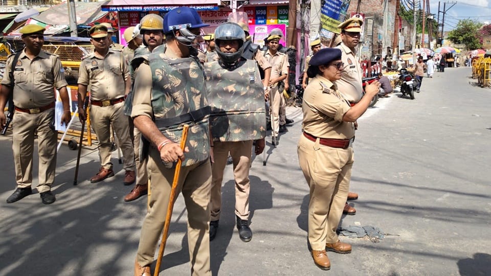 Alert in Moradabad division: I Love Muhammad incident, Friday prayers held under tight security