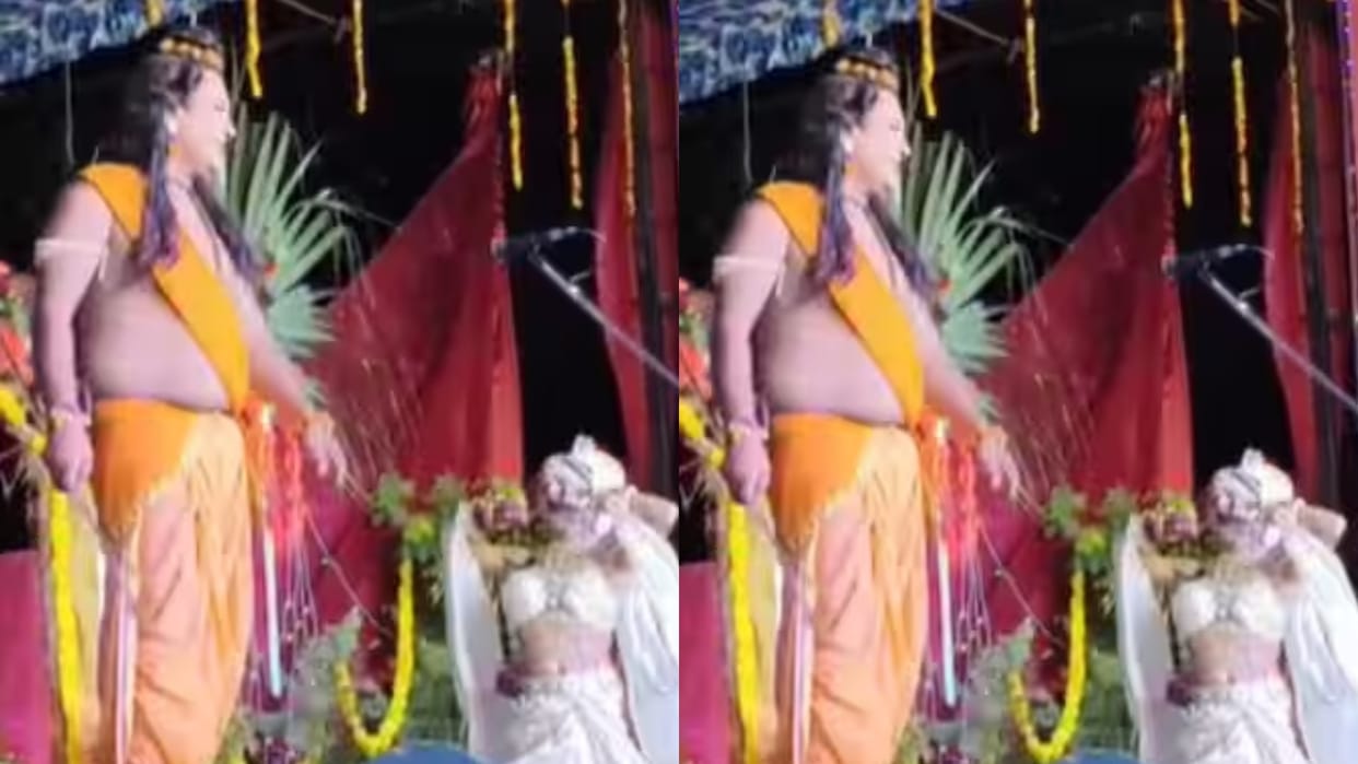 Surpanakha seen dancing to Tadpaoge Tadpa Lo song in Ramleela Laxman was also with her Video goes Viral