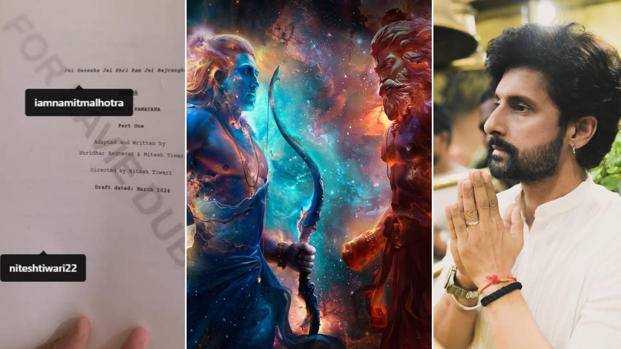 Ravi dubey shared nitesh tiwari Ramayana script wishes Dusshera to fans