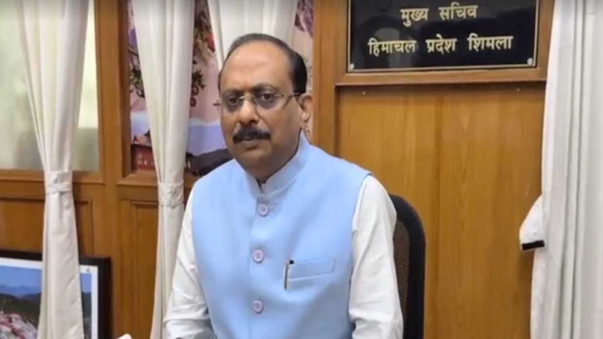Himachal Sanjay Gupta Just 4 Days Before Retirement Government Appoints Him as Regular Chief Secretary