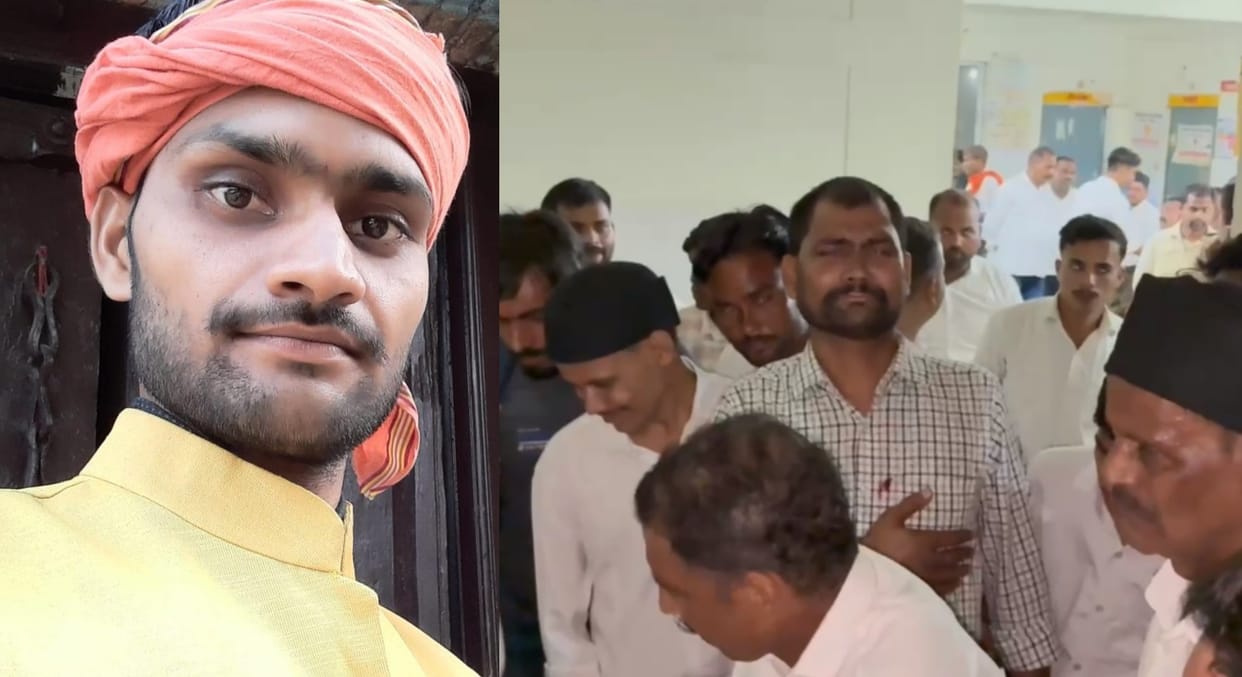 RSS volunteer dies during road operation in Sitapur.