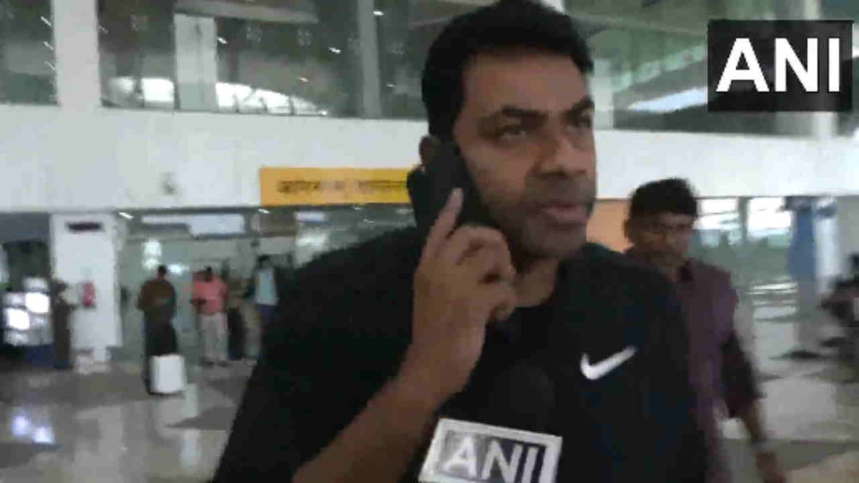 50th Sub Junior National Basketball Championship Dehradun Indian Federation President Adhva Arjun arrives