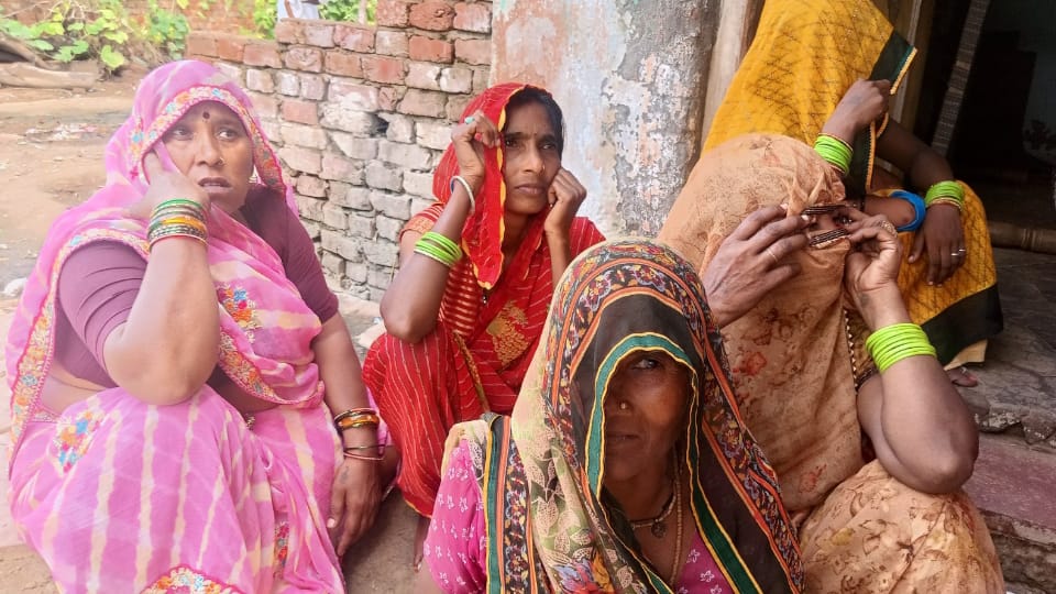 Agra Accident during idol immersion The sound of women sobs echoed pain in heart
