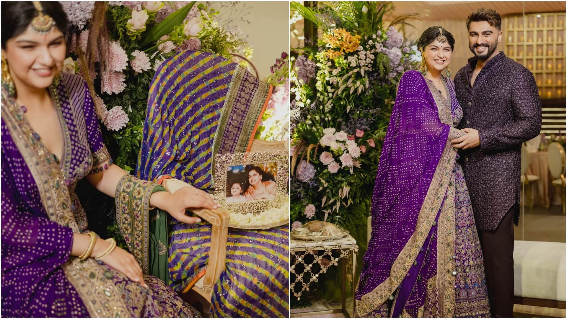 Anshula Kapoor Shares Inside Photos Of Her Engagement Arjun Janhvi Khushi And Sonam Looks Happy
