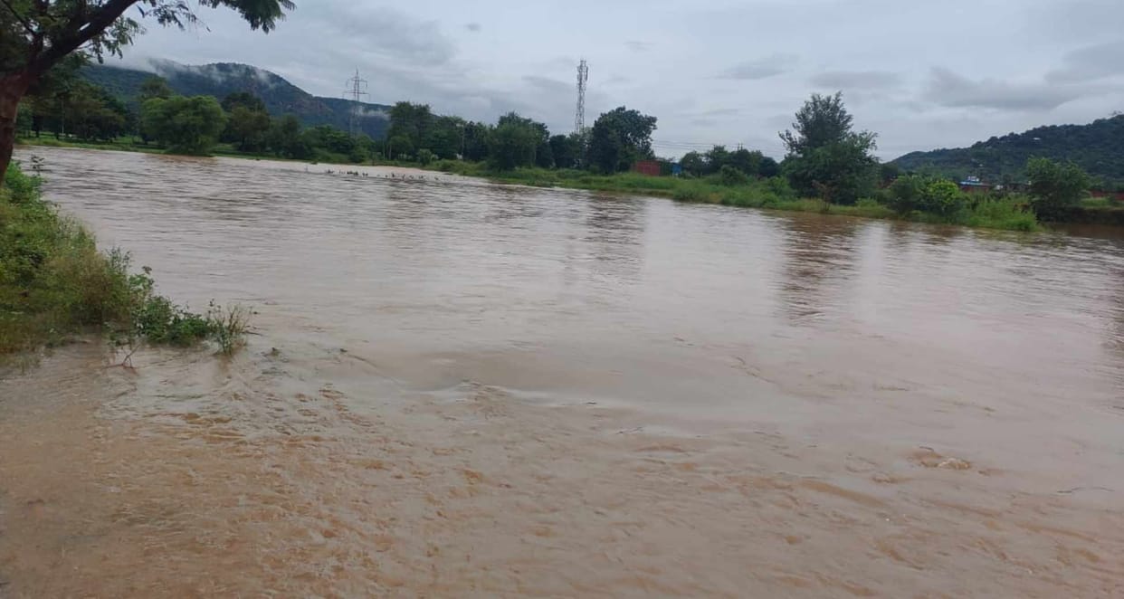 bhabhua kamur rain 2025 ramgarh mundeshwari road flooded