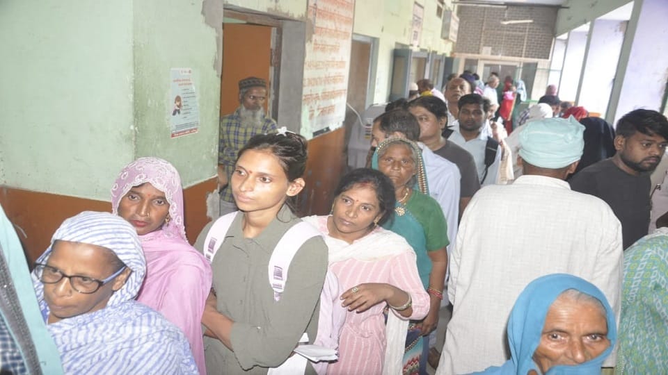 Condition of Aligarh District Hospital