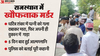 Man strangles wife to death over suspicion of character, buries body in shop