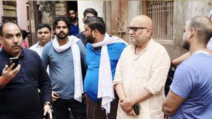 मृतक के आवास पर पहुंचे अजय राय