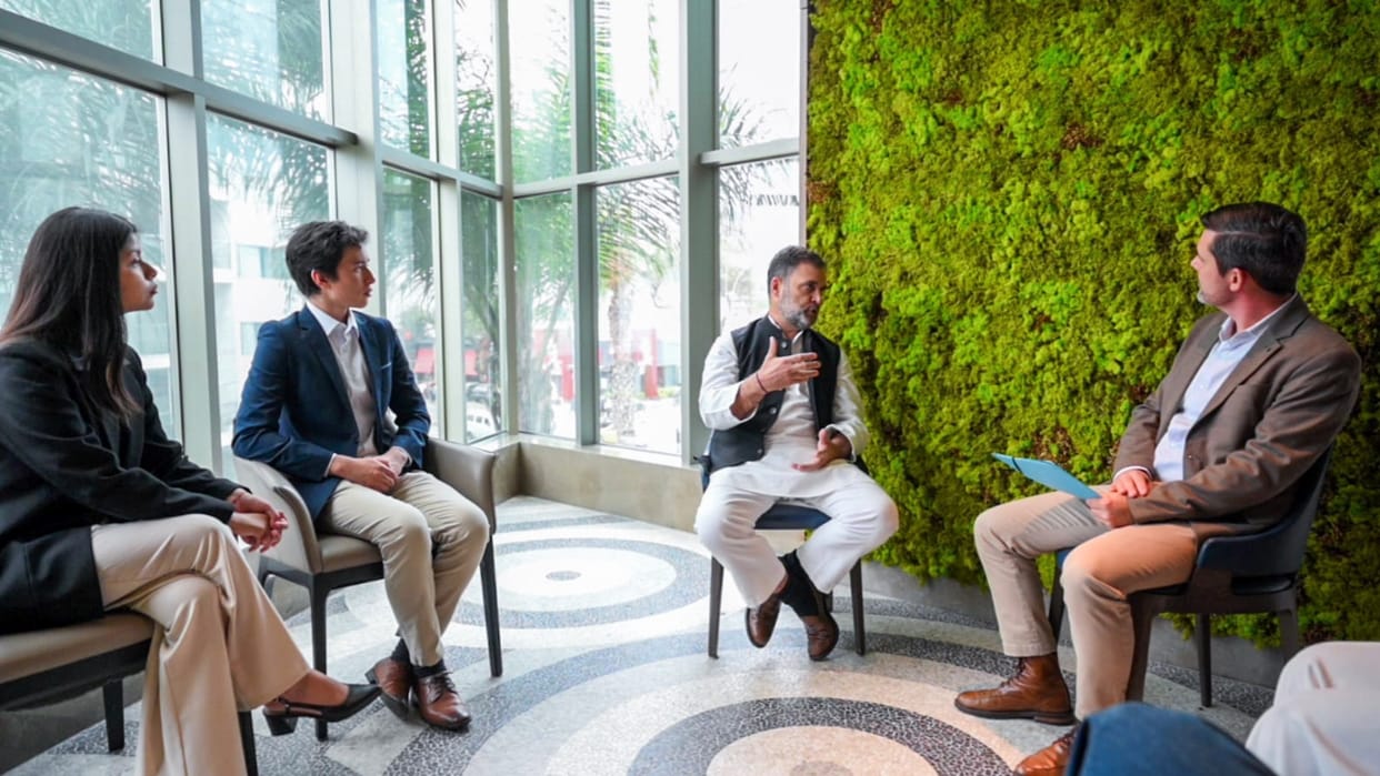 Hope speaks a universal language; fight for dignity, democracy same: Rahul in Colombia